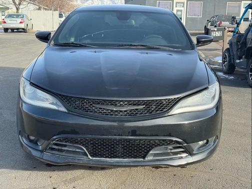 Black Clearcoat 2015 Chrysler 200 S