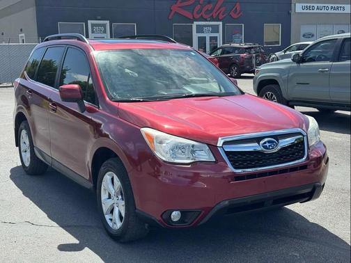 Red 2015 Subaru Forester 2.5i Limited