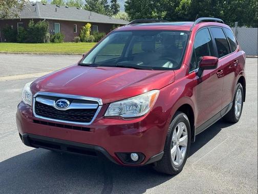 Red 2015 Subaru Forester 2.5i Limited
