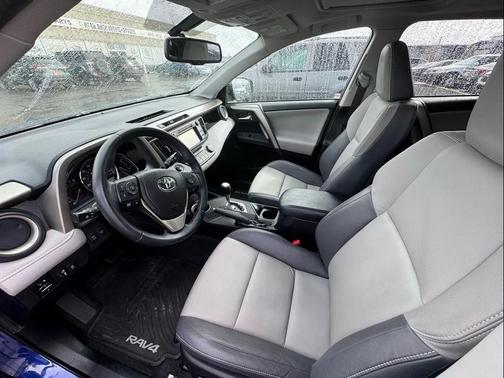 Blue 2015 Toyota RAV4 Limited