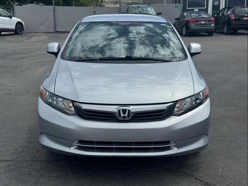 Silver 2012 Honda Civic LX