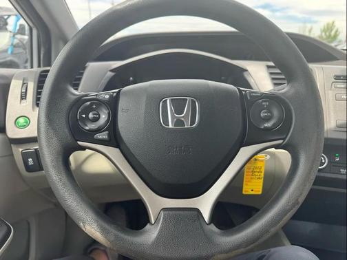 Silver 2012 Honda Civic LX