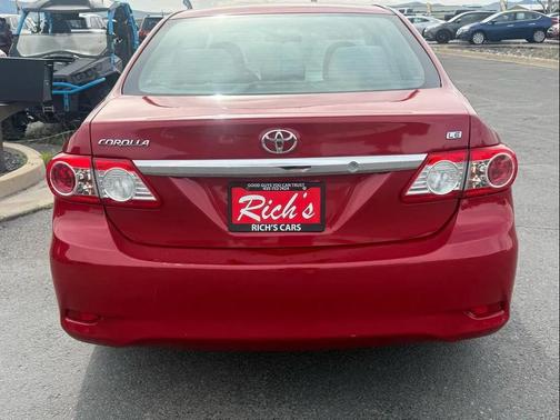 Barcelona Red Metallic 2012 Toyota Corolla LE