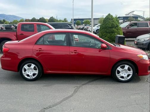 Barcelona Red Metallic 2012 Toyota Corolla LE