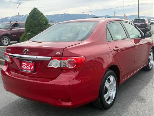 Barcelona Red Metallic 2012 Toyota Corolla LE