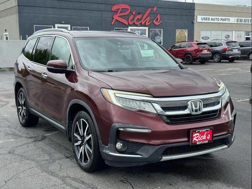 Deep Scarlet Pearl 2019 Honda Pilot Touring 8-Passenger