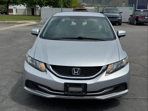 Alabaster Silver Metallic 2014 Honda Civic LX