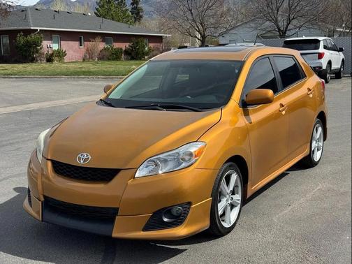 Orange 2009 Toyota Matrix S