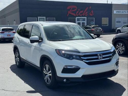 White Diamond Pearl 2016 Honda Pilot EX-L