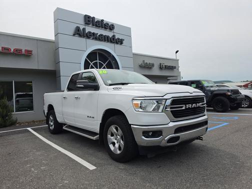 Bright White Clearcoat 2020 RAM 1500 Big Horn/Lone Star