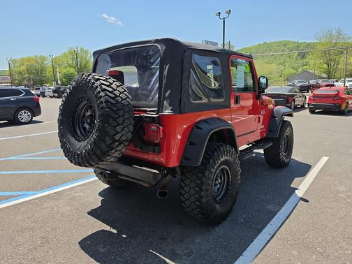 Flame Red Clearcoat 2005 Jeep Wrangler X