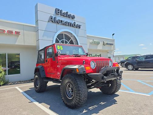 Flame Red Clearcoat 2005 Jeep Wrangler X