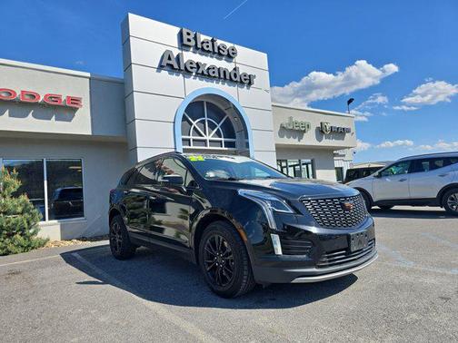 Stellar Black Metallic 2022 Cadillac XT5 Premium Luxury