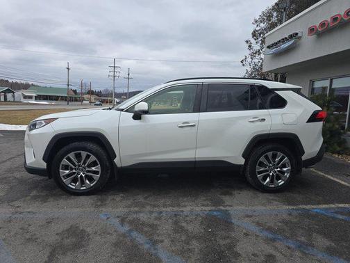 Blizzard Pearl 2019 Toyota RAV4 Limited