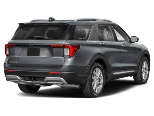 Agate Black Metallic 2025 Ford Explorer Platinum