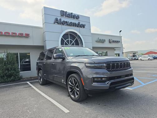 Baltic Gray Metallic Clearcoat 2024 Jeep Grand Wagoneer L Series II 4x4