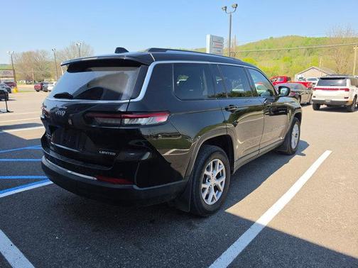 Diamond Black Crystal Pearlcoat 2021 Jeep Grand Cherokee L Limited