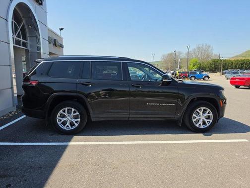 Diamond Black Crystal Pearlcoat 2021 Jeep Grand Cherokee L Limited