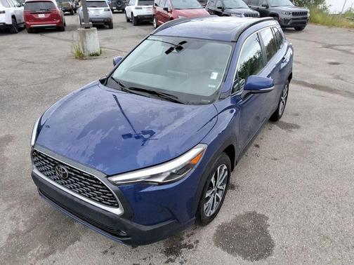 Blue 2023 Toyota Corolla Cross XLE