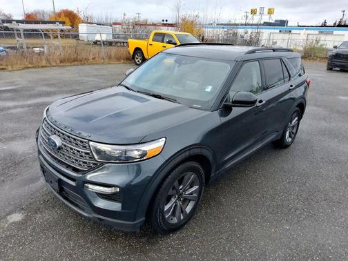 Blue Metallic 2022 Ford Explorer XLT