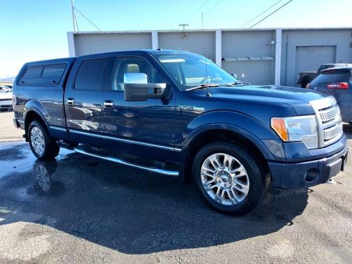 Blue 2009 Ford F-150 SuperCrew