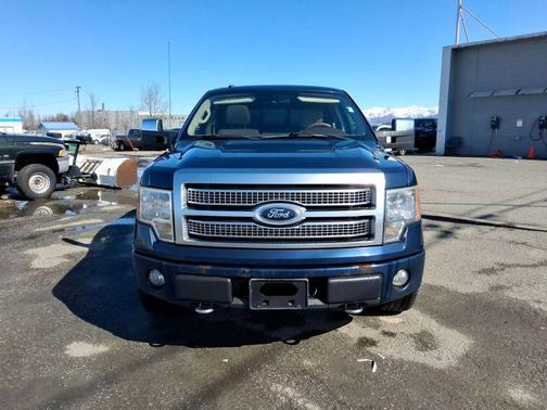 Blue 2009 Ford F-150 SuperCrew