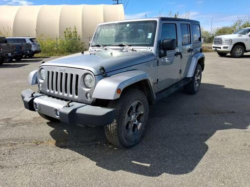 Billet Silver Metallic Clearcoat 2018 Jeep Wrangler JK Unlimited Sahara