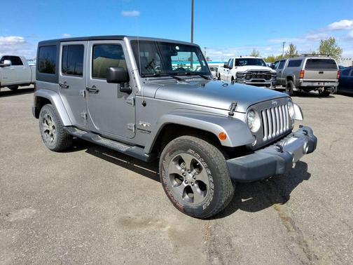 Billet Silver Metallic Clearcoat 2018 Jeep Wrangler JK Unlimited Sahara