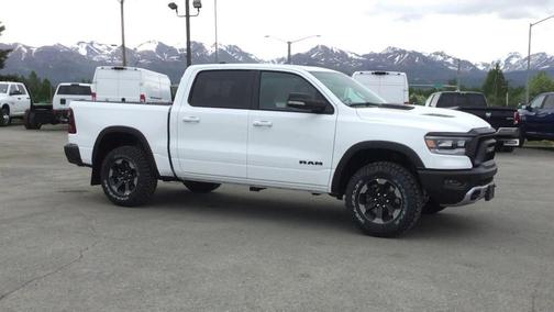 Bright White Clearcoat 2019 RAM 1500 Rebel