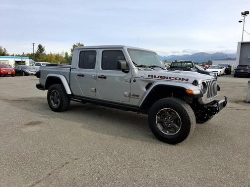 Billet Silver Metallic Clearcoat 2021 Jeep Gladiator Rubicon