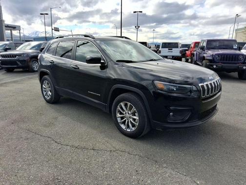 Diamond Black 2022 Jeep Cherokee Latitude Lux