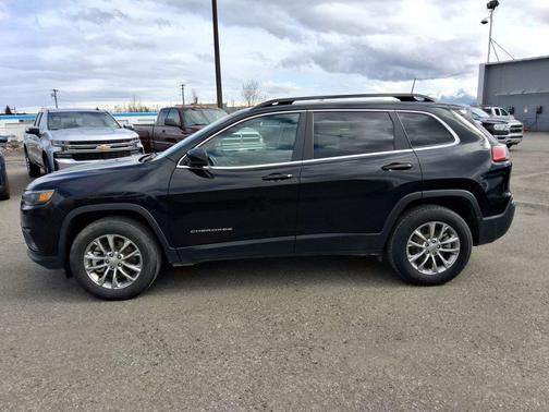 Diamond Black 2022 Jeep Cherokee Latitude Lux