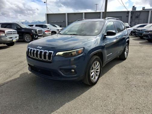 Slate Blue Pearlcoat 2022 Jeep Cherokee Latitude Lux