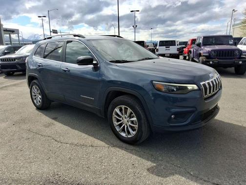 Slate Blue Pearlcoat 2022 Jeep Cherokee Latitude Lux