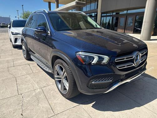 Lunar Blue Metallic 2021 Mercedes-Benz GLE 350 Base
