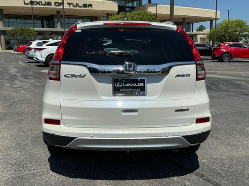 White Diamond Pearl 2016 Honda CR-V Touring