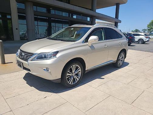 Satin Cashmere Metallic 2013 Lexus RX 350 Base