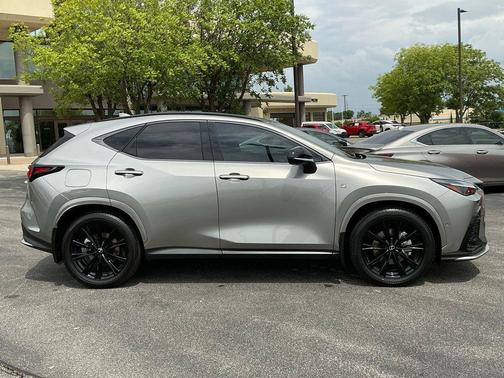 Atomic Silver 2025 Lexus NX 450h+ F SPORT Handling