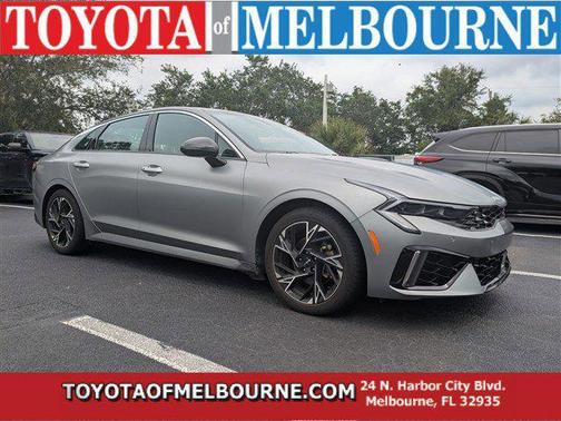 Steel Matte Gray 2025 Kia K5 GT-Line