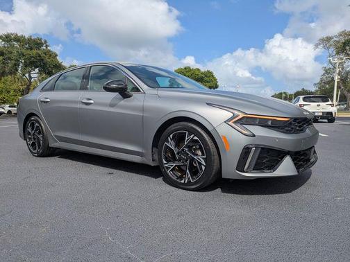 Steel Matte Gray 2025 Kia K5 GT-Line