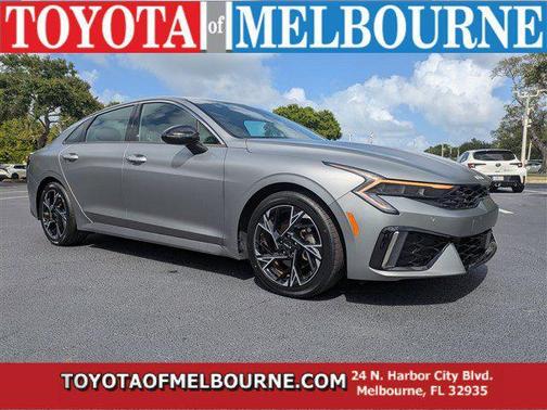 Steel Matte Gray 2025 Kia K5 GT-Line