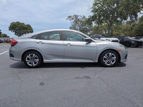 Lunar Silver Metallic 2017 Honda Civic LX