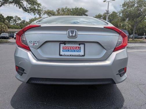 Lunar Silver Metallic 2017 Honda Civic LX