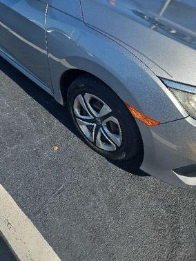 Lunar Silver Metallic 2017 Honda Civic LX