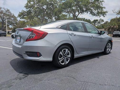 Lunar Silver Metallic 2017 Honda Civic LX