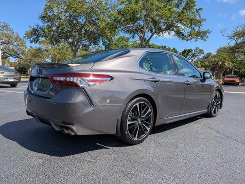 Predawn Gray Mica 2018 Toyota Camry XSE