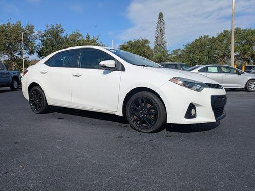Super White 2016 Toyota Corolla S w/Special Edition Pkg