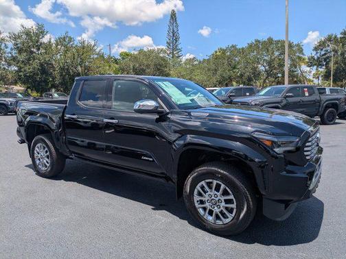 Black 2025 Toyota Tacoma Hybrid Limited