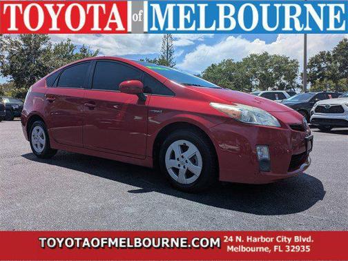 Barcelona Red Metallic 2010 Toyota Prius II