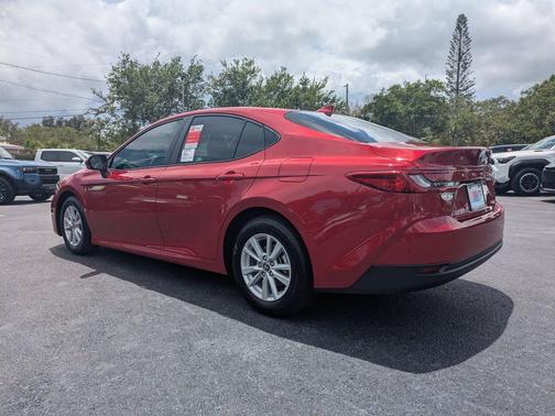 Supersonic Red 2026 Toyota Camry LE